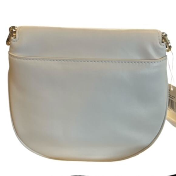 FURLA Women's Leather Shoulder Bag In Talco - NWT - Picture 8 of 10